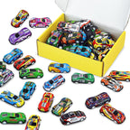 Mini Race Cars for Classroom Prizes, Party Favors for Kids 4-8 Years Old