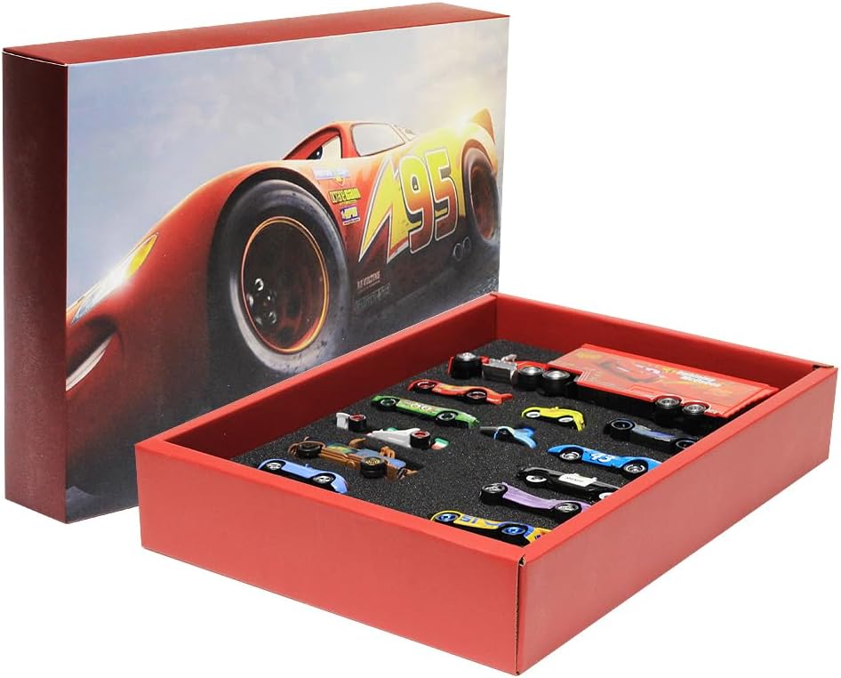 15 Pcs Car 2 3 Toys, Movie Diecast Car, Extremely Ritualistic Gift Sets for Children