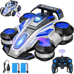 360-Degree Rotating Transforming RC Car, Birthday Gift for Boys and Girls Aged 6-16
