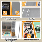 Parking Garage Diorama for 1/64 Scale Diecast Cars with 4 Levels 24 Spots Maximum 40 Cars