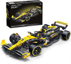 1:8 Scale Collectible Set for Adults, 1650+ PCS Display Model with Realistic Details – DIY Engineering Gift for F1 Fans