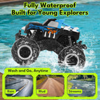 1:16 Waterproof Monster Truck Toys RC Cars Amphibious Remote Control Car Trucks 4WD All Terrain Off-Road Pickup Toy